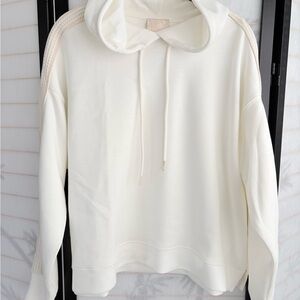 Women's Cream Hoodie Sweater